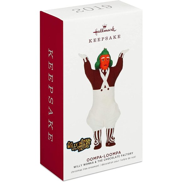 New! Oompa-Loompa Hallmark Ornament Willy Wonka - Picture 1 of 5